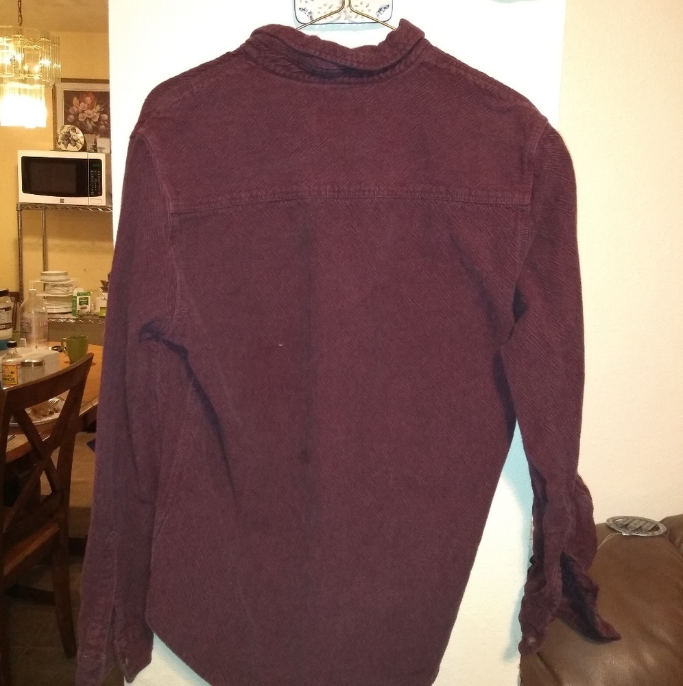 Red topman button down - Picture 3 of 3